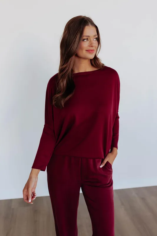 Cherie Dolman Top - Charlotte Avery