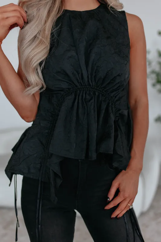 Kiana Peplum Top - Heyson