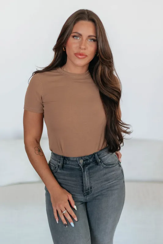 Alyson Ribbed Top - Wishlist