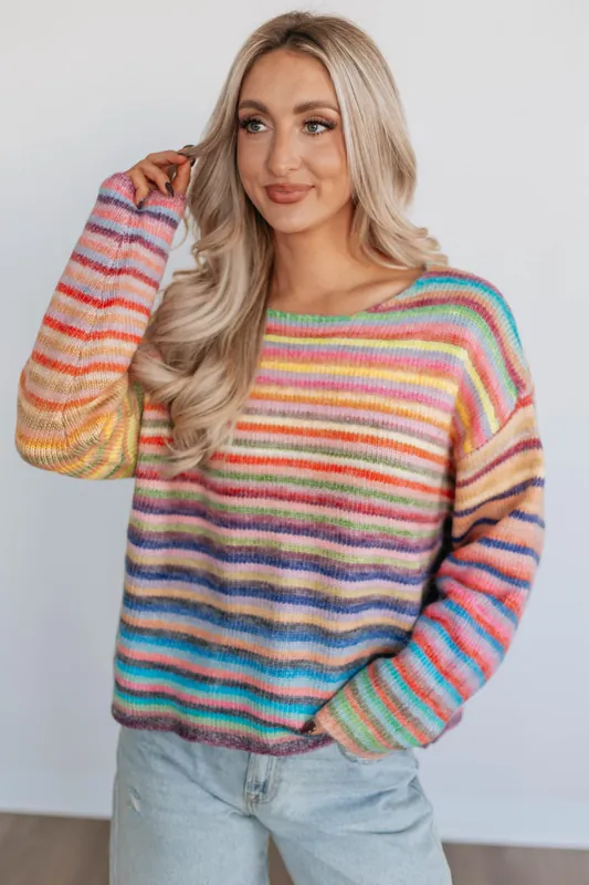 Hilarie Striped Sweater - Wishlist