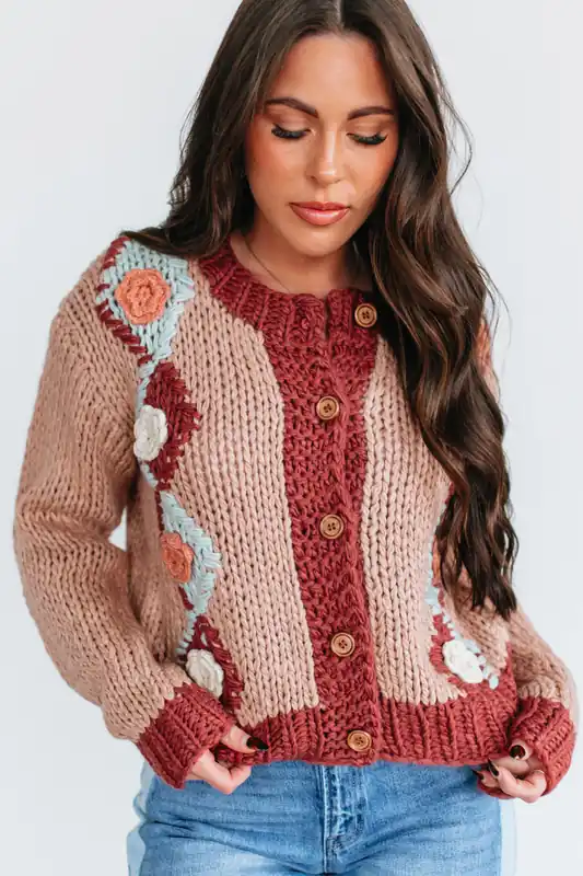 Jaslynn Floral Cardigan - Listicle
