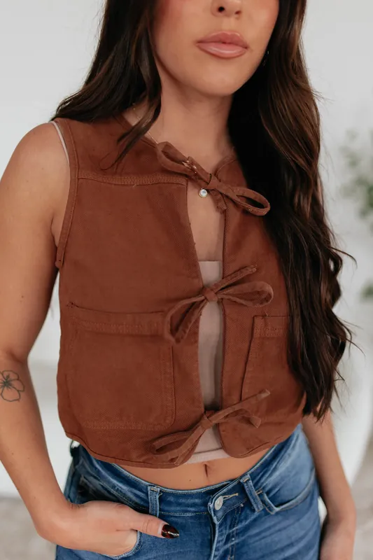 Tallula Denim Vest - Listicle