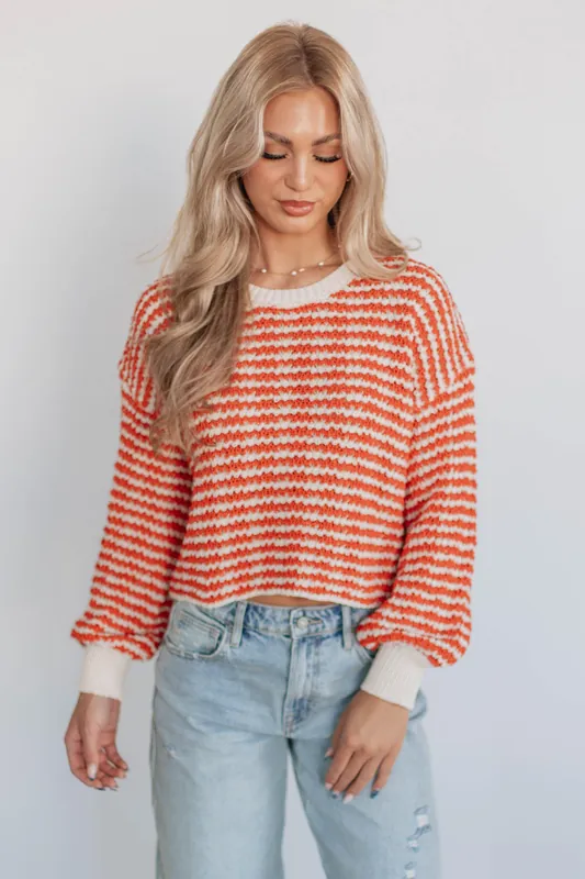 Karsyn Striped Sweater - By Together