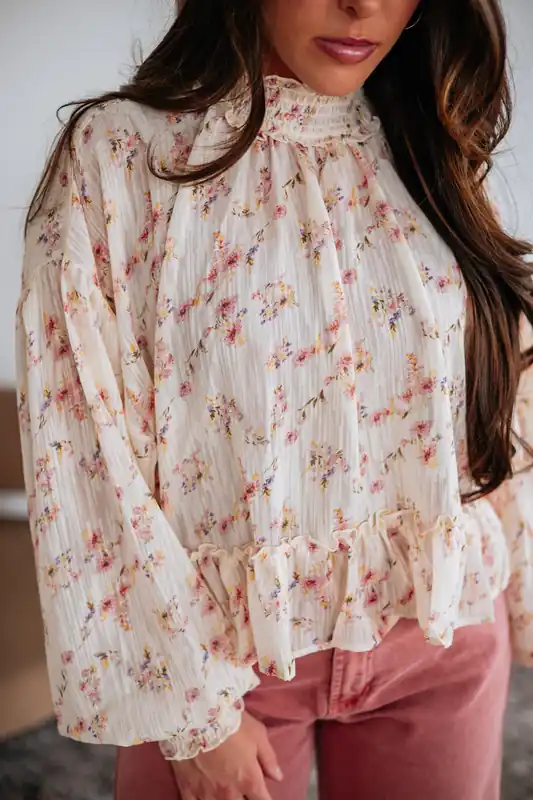 Elowen Floral Top - By Together