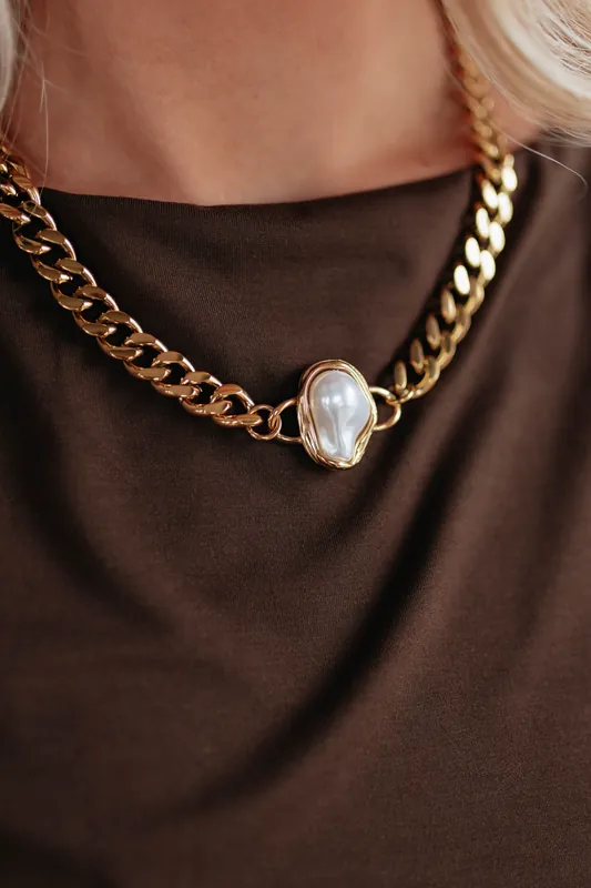 Constance Pearl Necklace - Lauren Kenzie