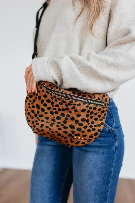 Patsy Hair On Hide Bum Bag - Pretty Simple