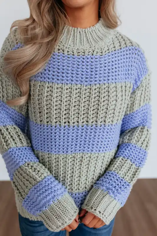 Jeryn Striped Sweater - Klesis