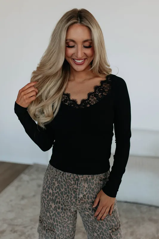 Katharyn Ribbed Top - Blu Ivy