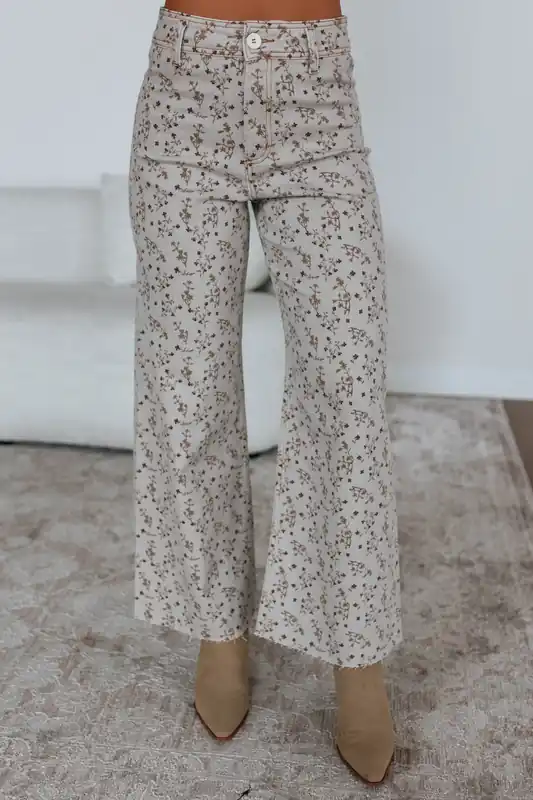 Alexi Floral Pants - Miou Muse