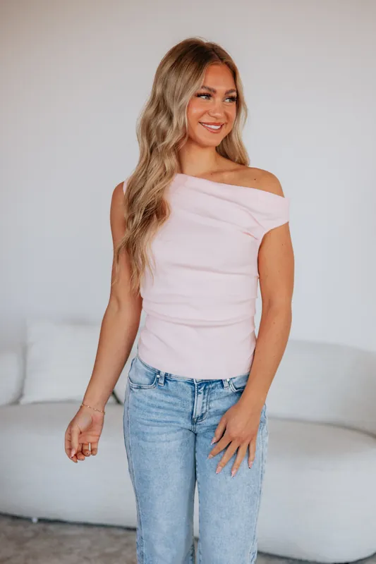 Let It Be Known Top - Baby Pink
