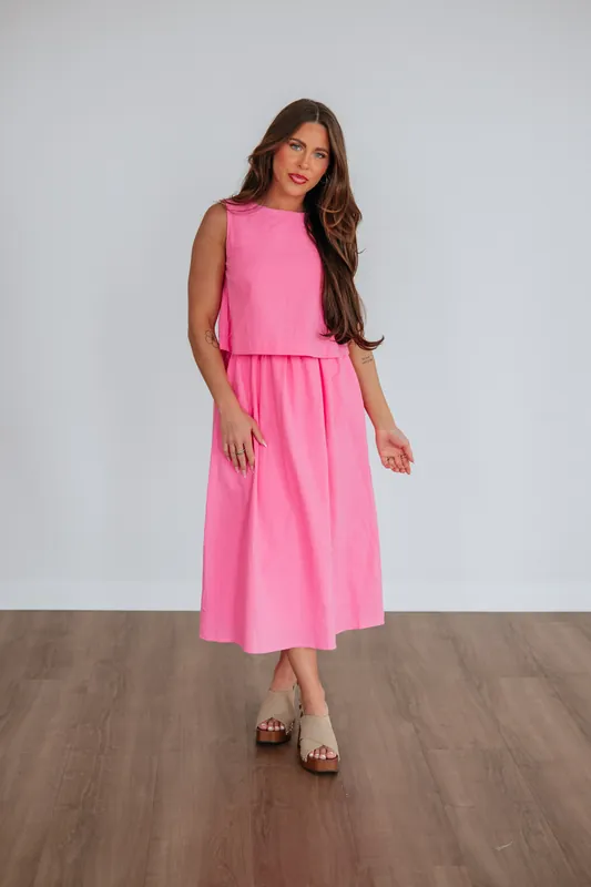 Janell Midi Dress - Wishlist
