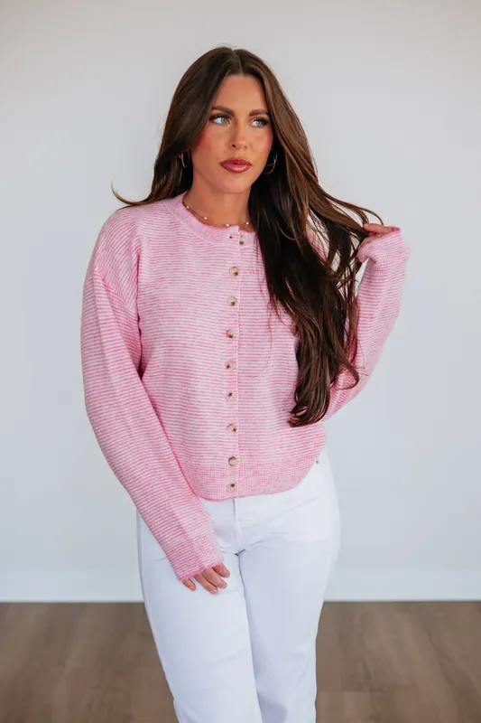 Julia Striped Cardigan - Wishlist