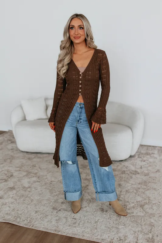 Kaeli Crochet Cardigan - Listicle