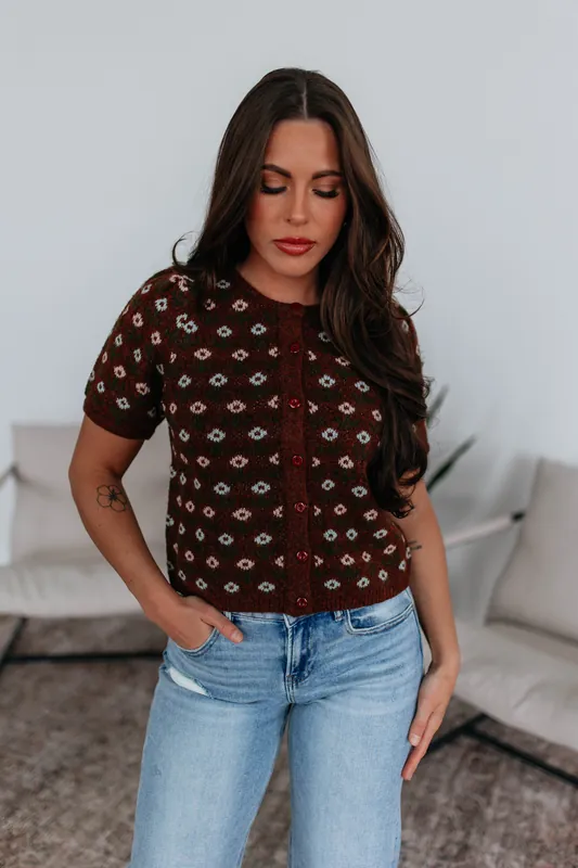 Rosanne Cardigan Top - &merci