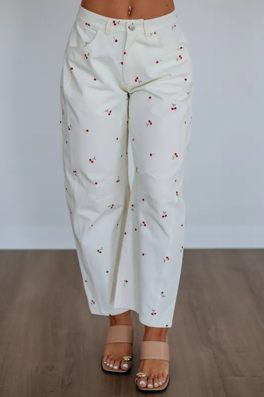 Cherry Kiss Pants - Polagram + BaeVely