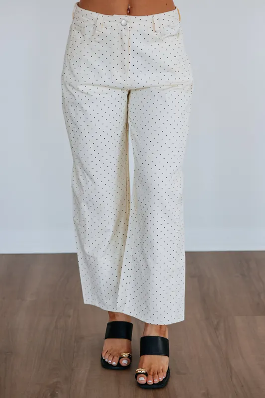 Darla Polka Dot Pants - Polagram + BaeVely