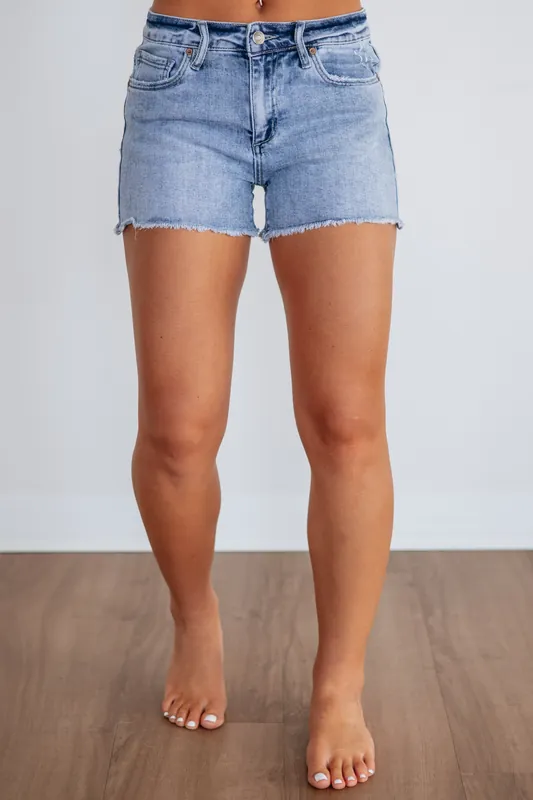 Suzan Mica Shorts - Mica Denim