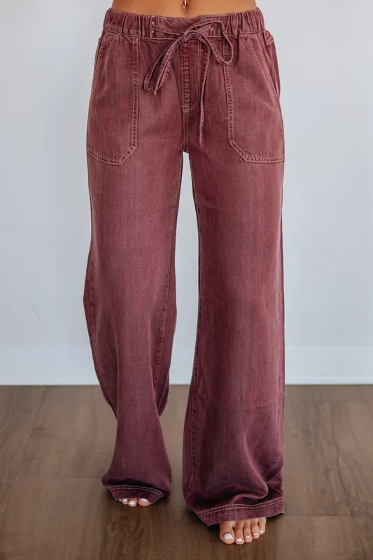 Rosalie Mica Pants - Mica Denim