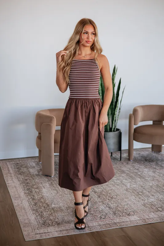 Sidney Contrast Dress - Things Between