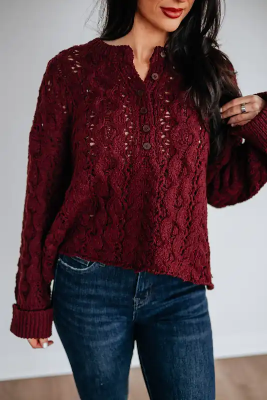 Kasia Knit Sweater - Blu Ivy