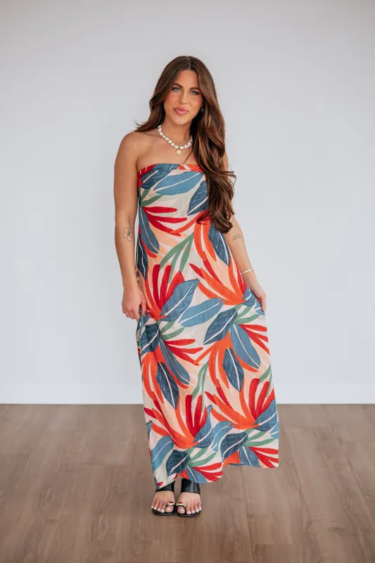 Tropic Escape Maxi Dress - Dress Forum
