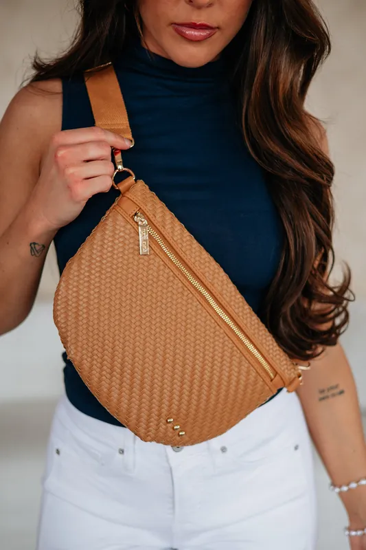 Cyndie Woven Bum Bag - Pretty Simple
