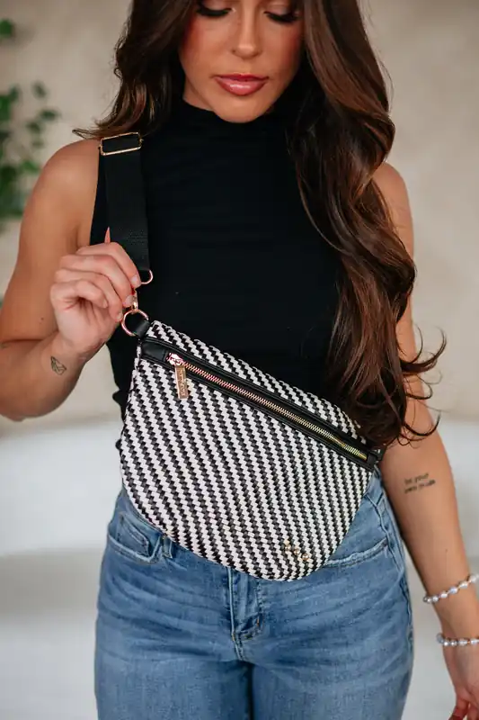 Cyndie Two-Tone Bum Bag