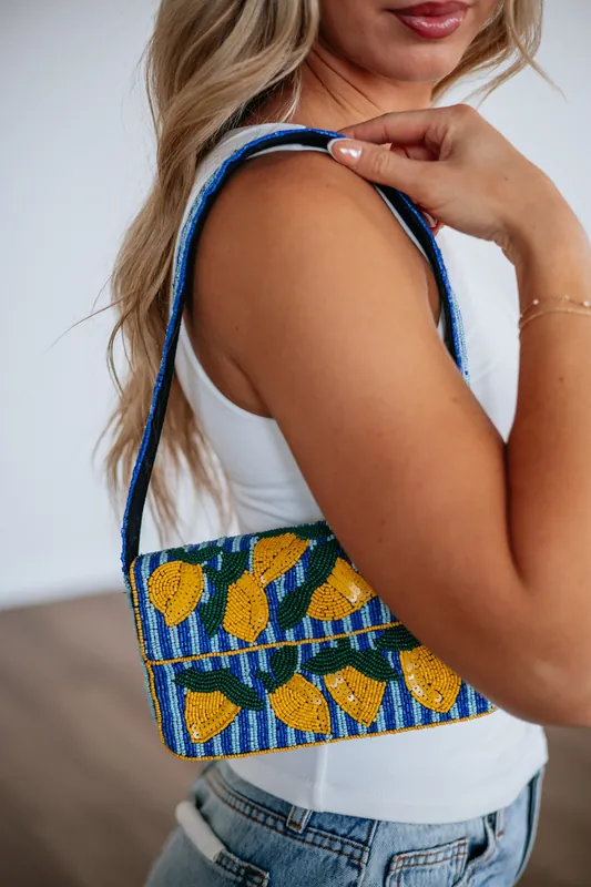 Lemon Twist Shoulder Bag - POL Clothing