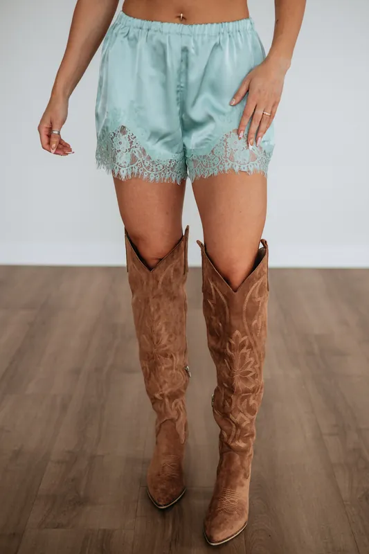 Gwendolyn Satin Shorts - Le Lis