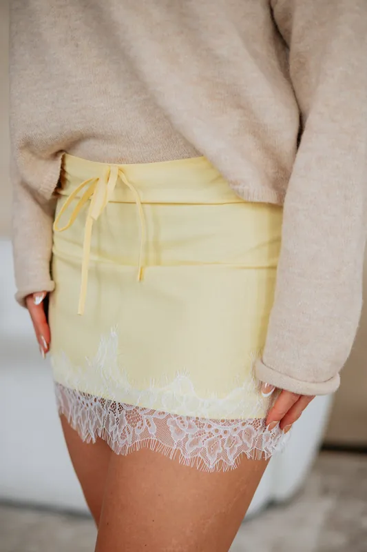 Shalyn Linen Skirt - Le Lis