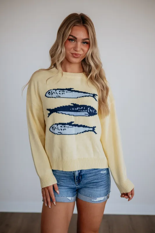 Fresh Catch Sweater - Le Lis