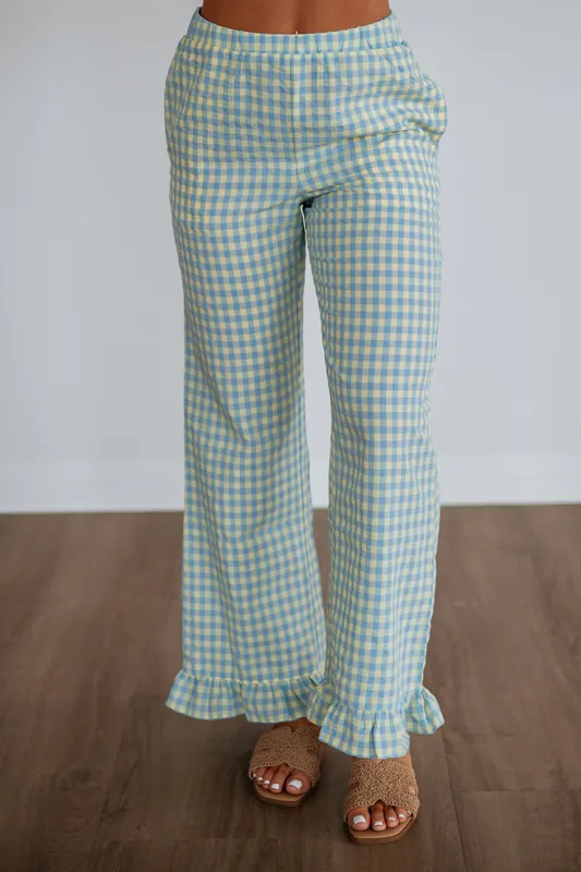 Betsy Gingham Pants - Things Between