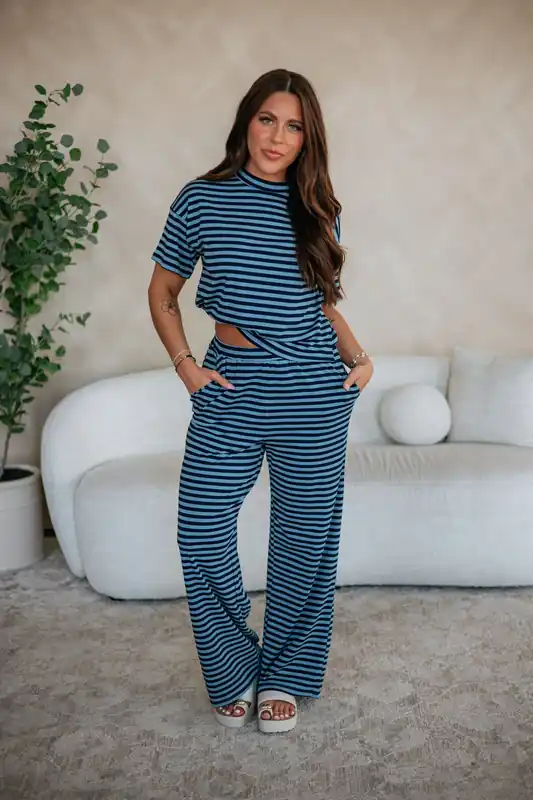 Jonas Striped Pants - Things Between