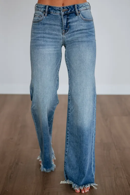 Happi Hidden Jeans - Medium Wash
