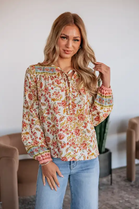 Alayna Floral Top - Fate