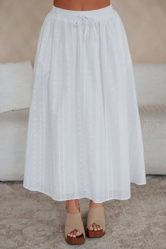 Esmeralda Midi Skirt - Miou Muse