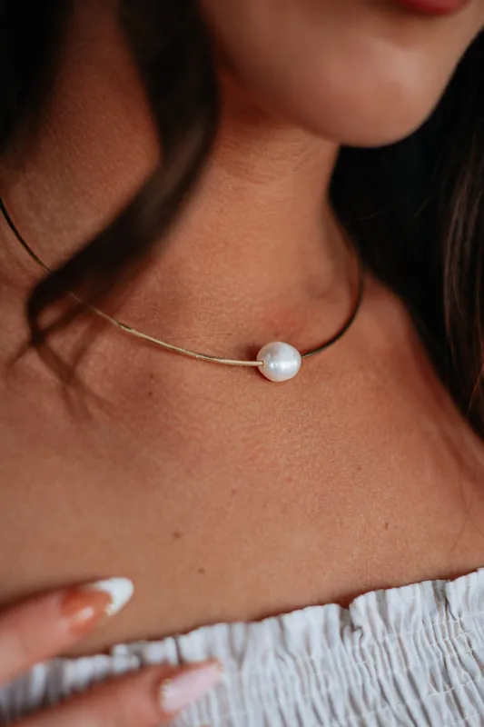 Lorentz Pearl Necklace - Fame Accessories