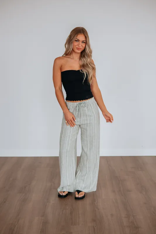 Kieran Striped Pants - Be Cool
