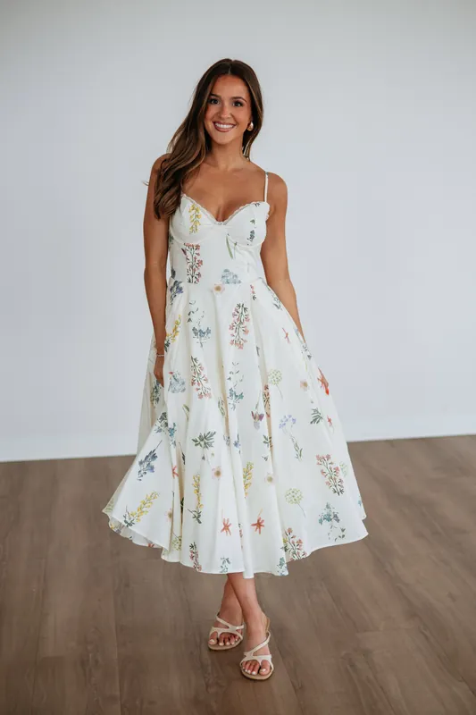 Alora Floral Dress - Klesis