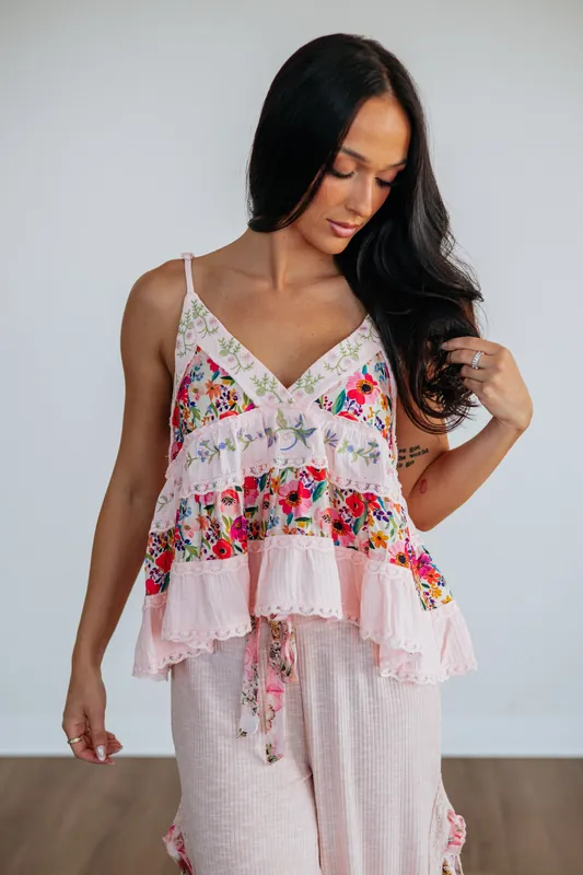 Janai Floral Top - POL Clothing