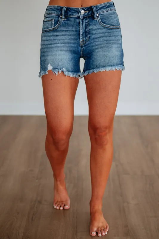 Leigh Risen Shorts - Risen Jeans