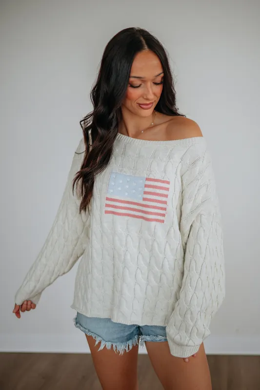 Sweet Liberty Sweater - Le Lis