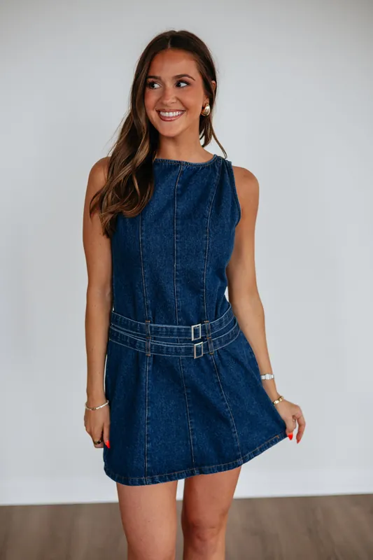 Roan Denim Dress - Klesis