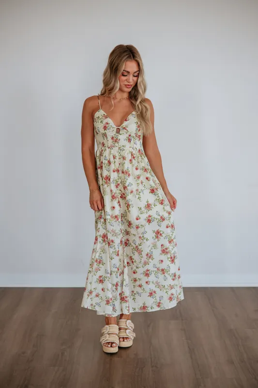 Rozen Floral Dress - Dress Forum