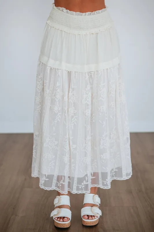 Maryanne Lace Skirt - Listicle