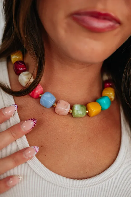 Bright & Cheery Necklace - Treasure Jewels