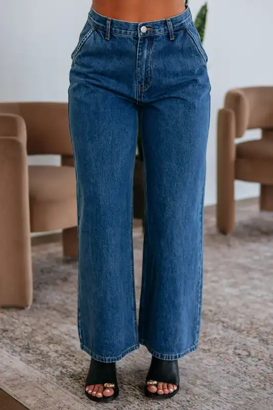 Kam Denim Pants - Miou Muse