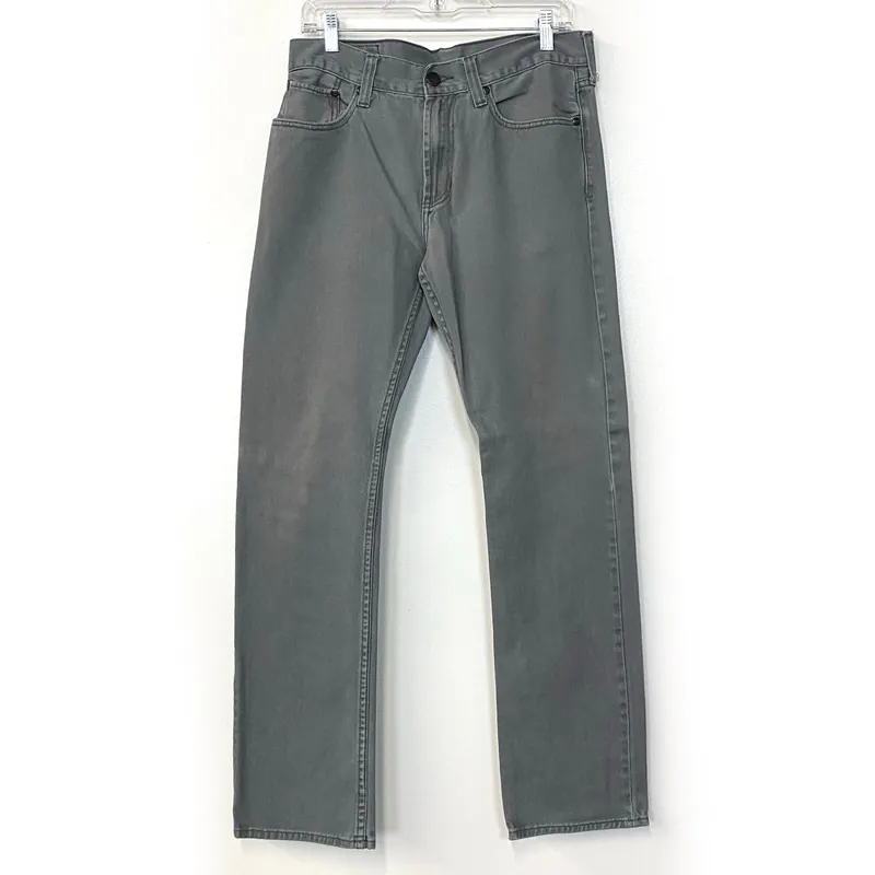 Bull Head Gray Denim Jeans – Pre-Owned Comfort for Men – Perfect for Casual Wear – Available in 32x34 Size