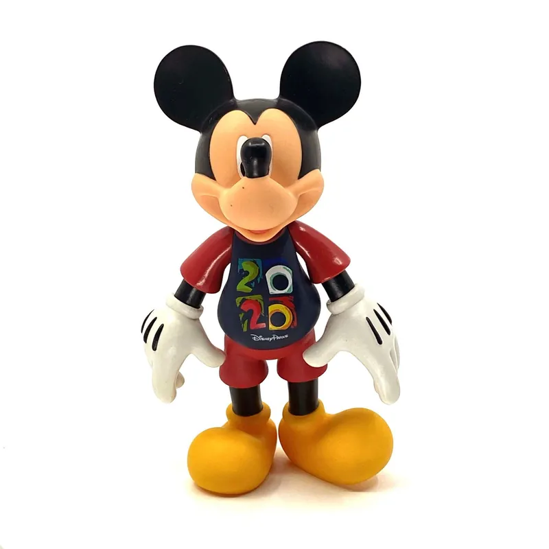 Disney 2020 Mickey Mouse Vinyl Articulated Figurine Pre-Owned
