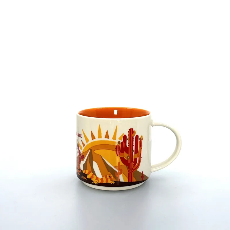 2015 Starbucks Phoenix YOU ARE HERE Coffee Mug 14 fl oz Collectors Cup Pre-Owned